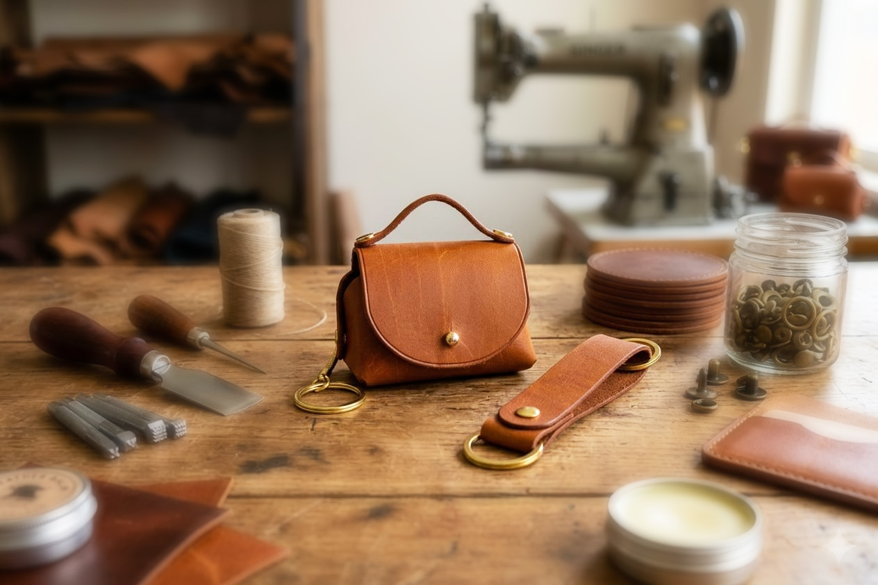 SUSTAINABILITY EVERYDAY: Learn to craft Leather Products, showcase with Mobile Photography and sell with eCommerce Tips 