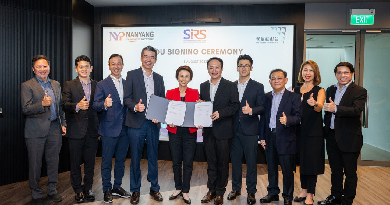 bosses network mou signing event at sirs